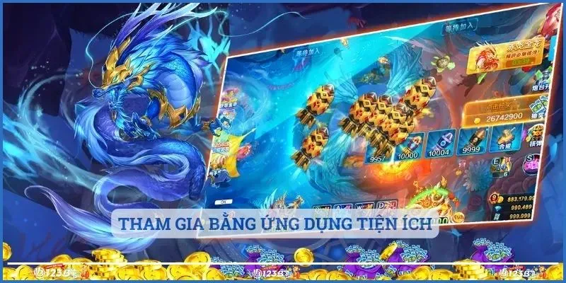 Tham gia bằng ứng dụng tiện ích