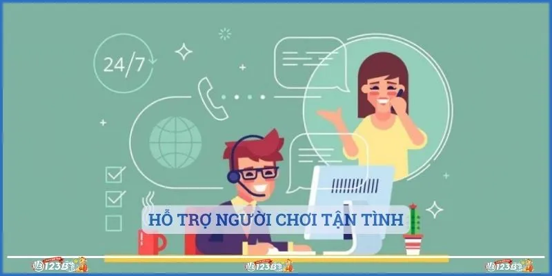 Hỗ trợ người chơi tận tình